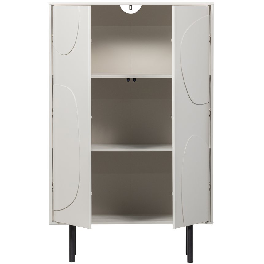 Cadiz 2-door wooden cabinet