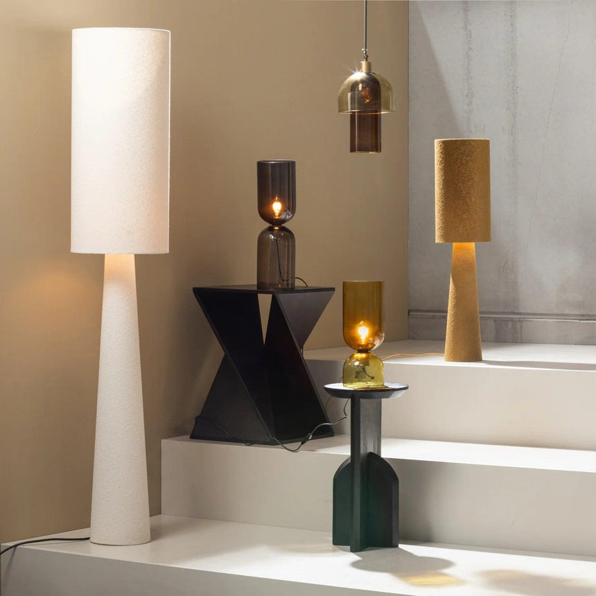 Loft bouclé floor lamp 187