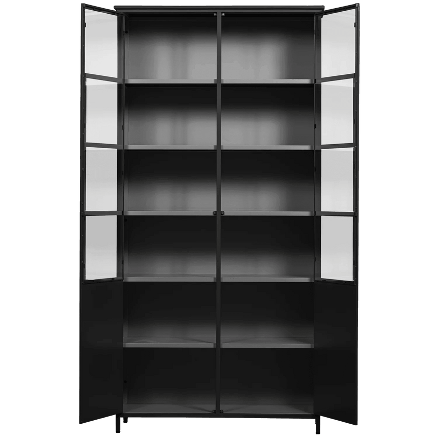 Exhibit 2-door metal cabinet 200x99