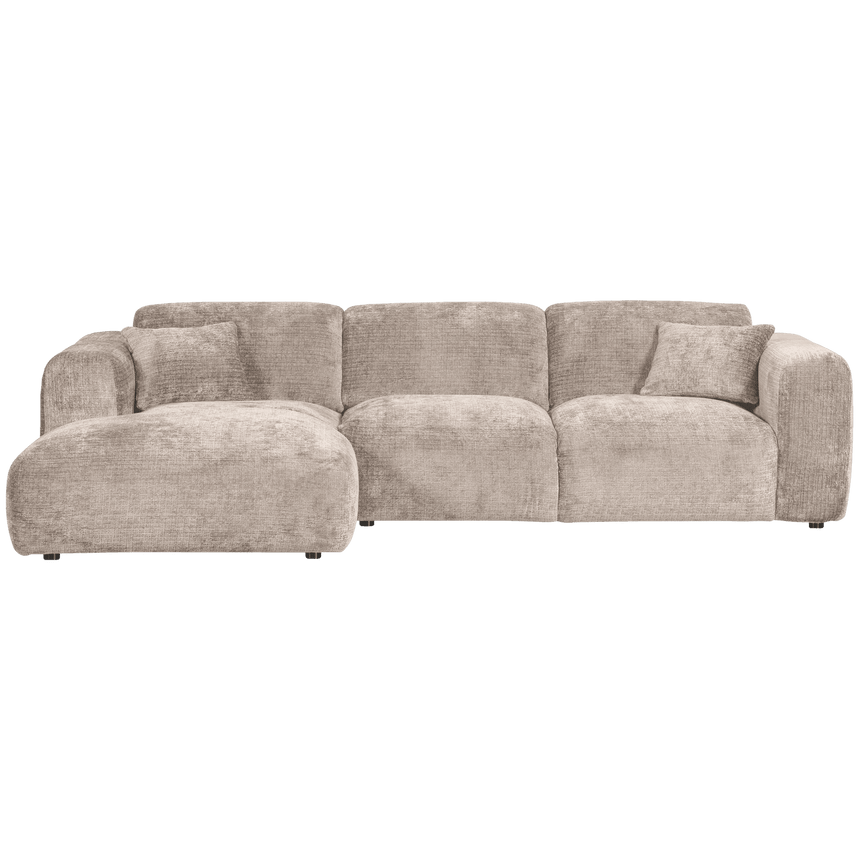 Cloud zsenília sarokkanapé balos