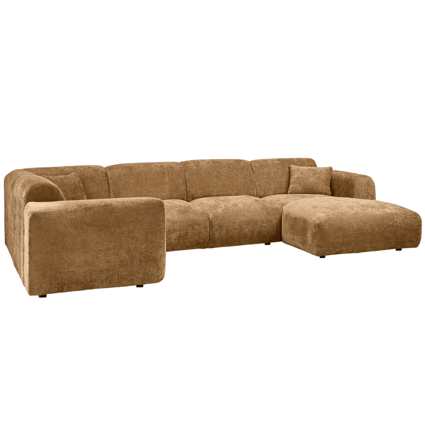 Cloud U alakú zsenília kanapé balos