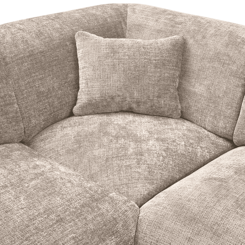 Cloud U alakú zsenília kanapé balos