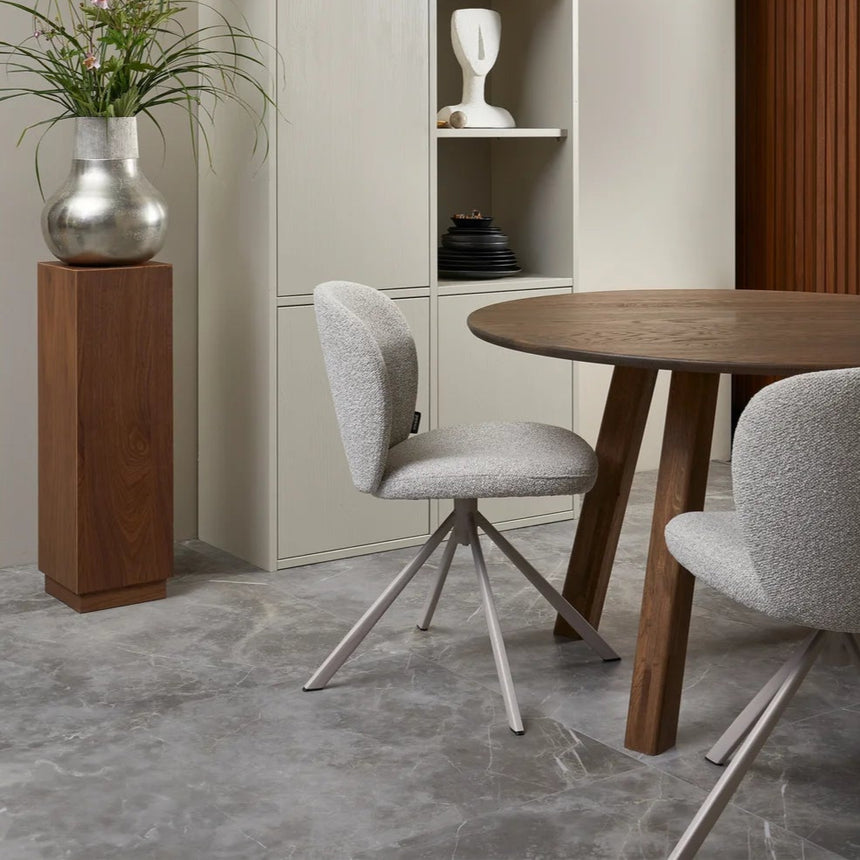 Tablo Haarlem fa étkezőasztal Ø120