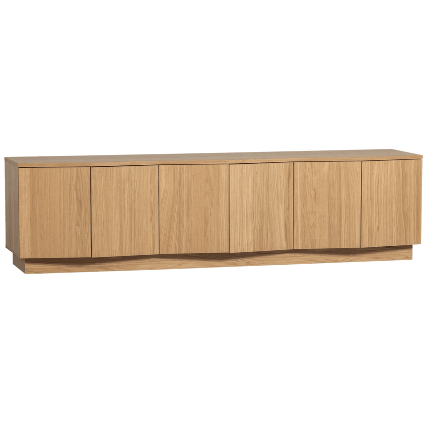 Zuma 6-door wooden TV cabinet