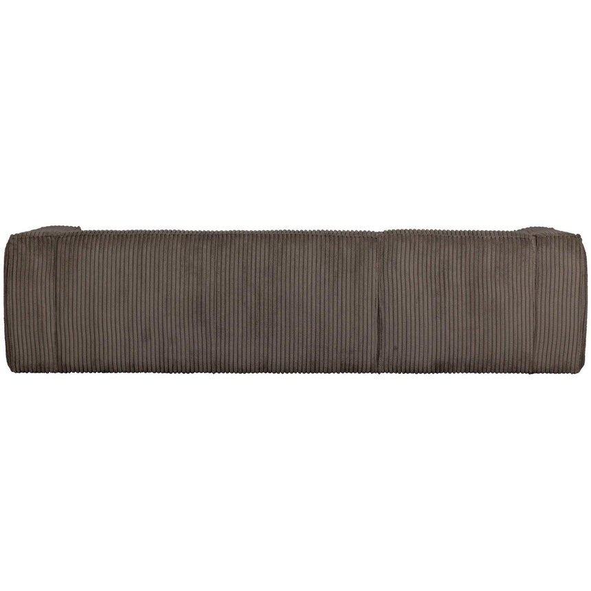 Bean corduroy sofa left ottoman
