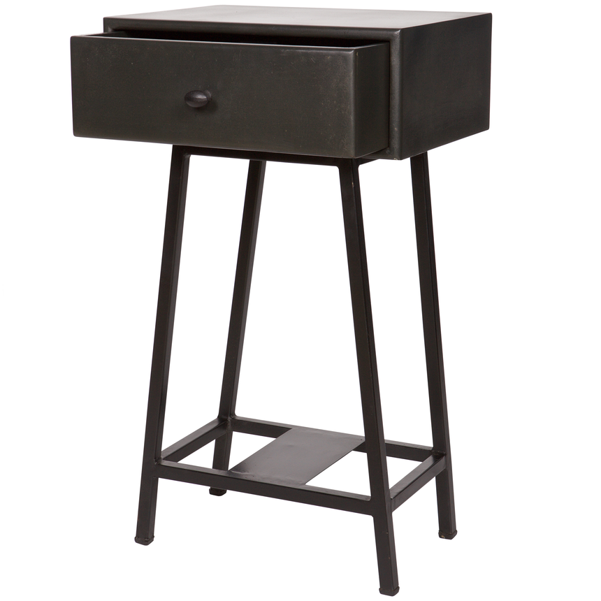Skybox wooden storage table