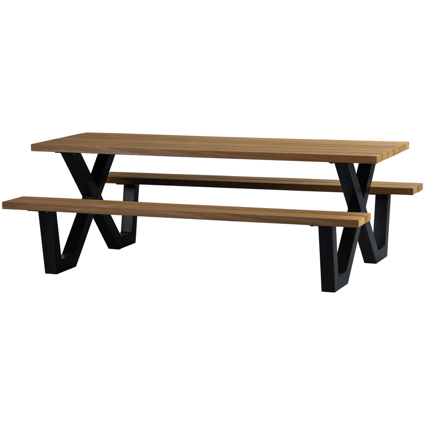 Tablo wooden garden picnic table
