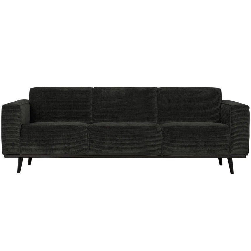 Statement 3-seater corduroy sofa