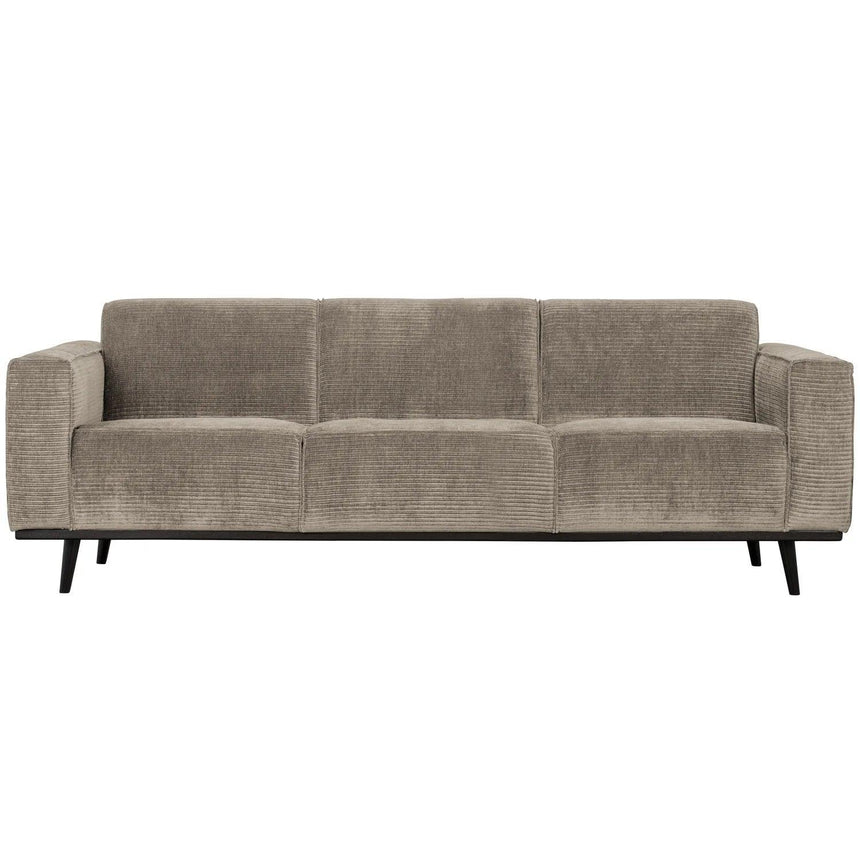 Statement 3-seater corduroy sofa