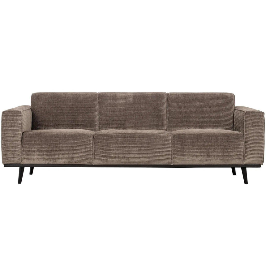 Statement 3-seater corduroy sofa