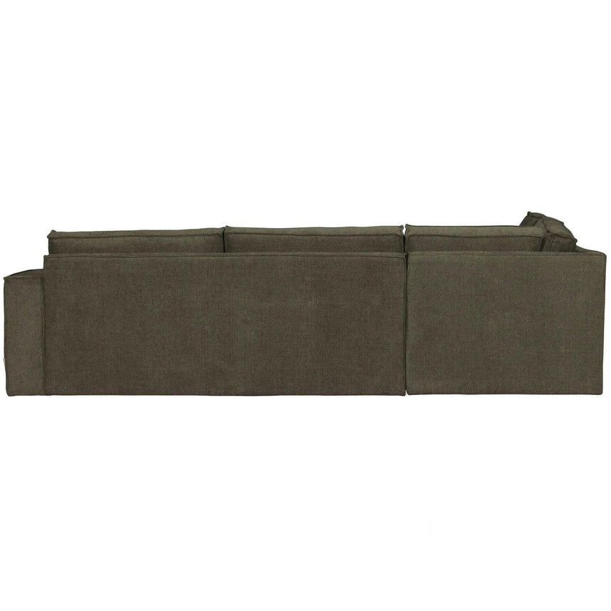 Freddie left-hand fabric corner sofa