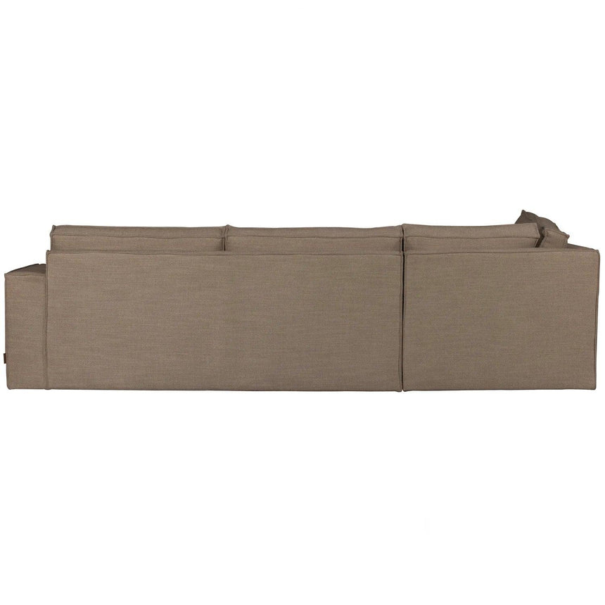 Freddie left-hand fabric corner sofa