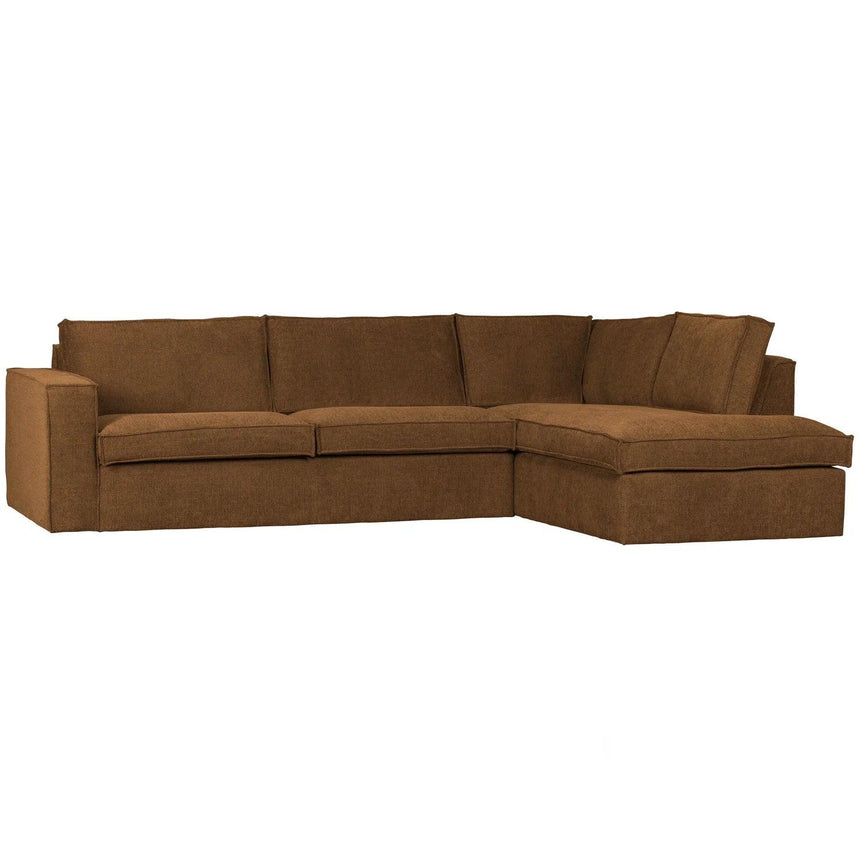 Freddie right-hand fabric corner sofa