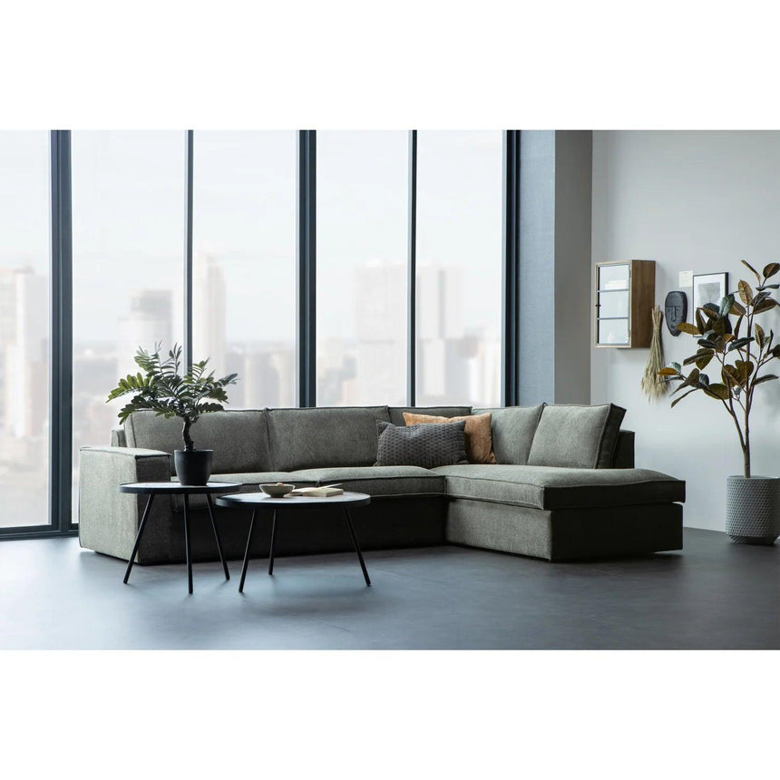 Freddie right-hand fabric corner sofa