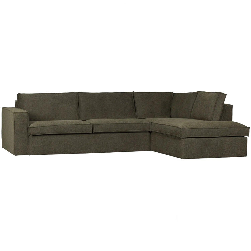 Freddie right-hand fabric corner sofa