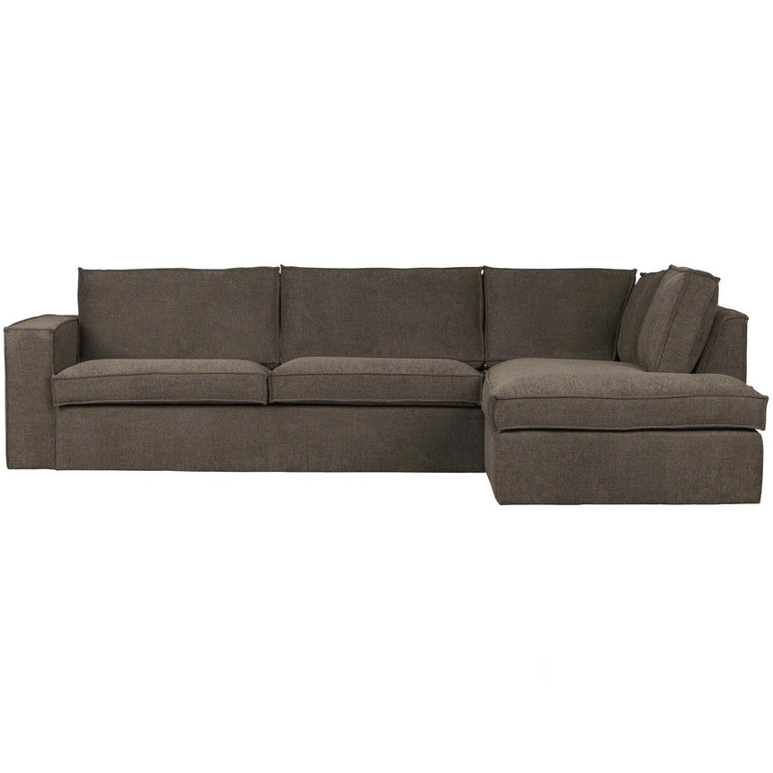 Freddie right-hand fabric corner sofa