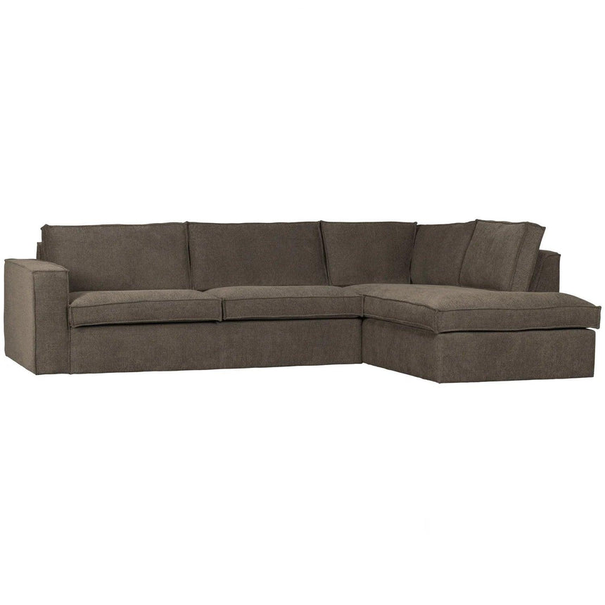 Freddie right-hand fabric corner sofa