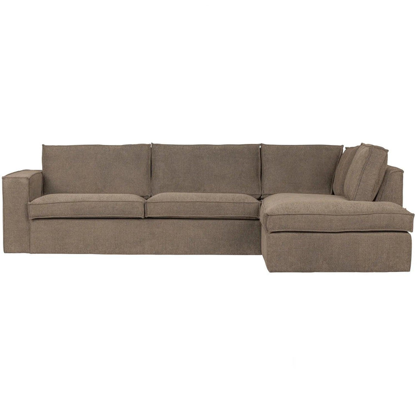 Freddie right-hand fabric corner sofa