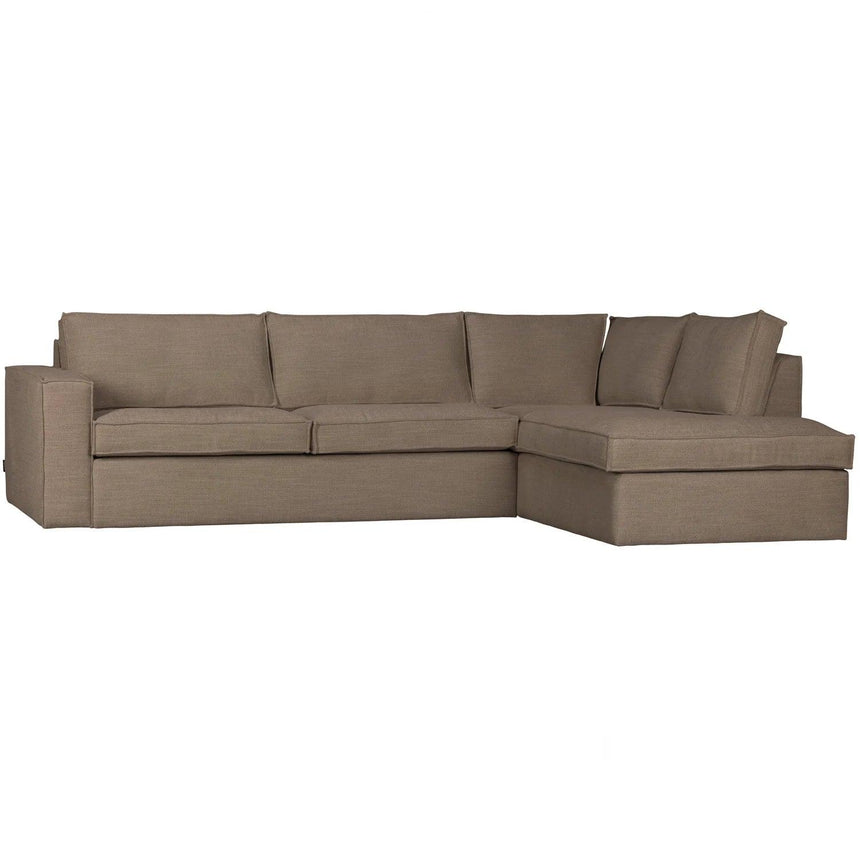 Freddie right-hand fabric corner sofa