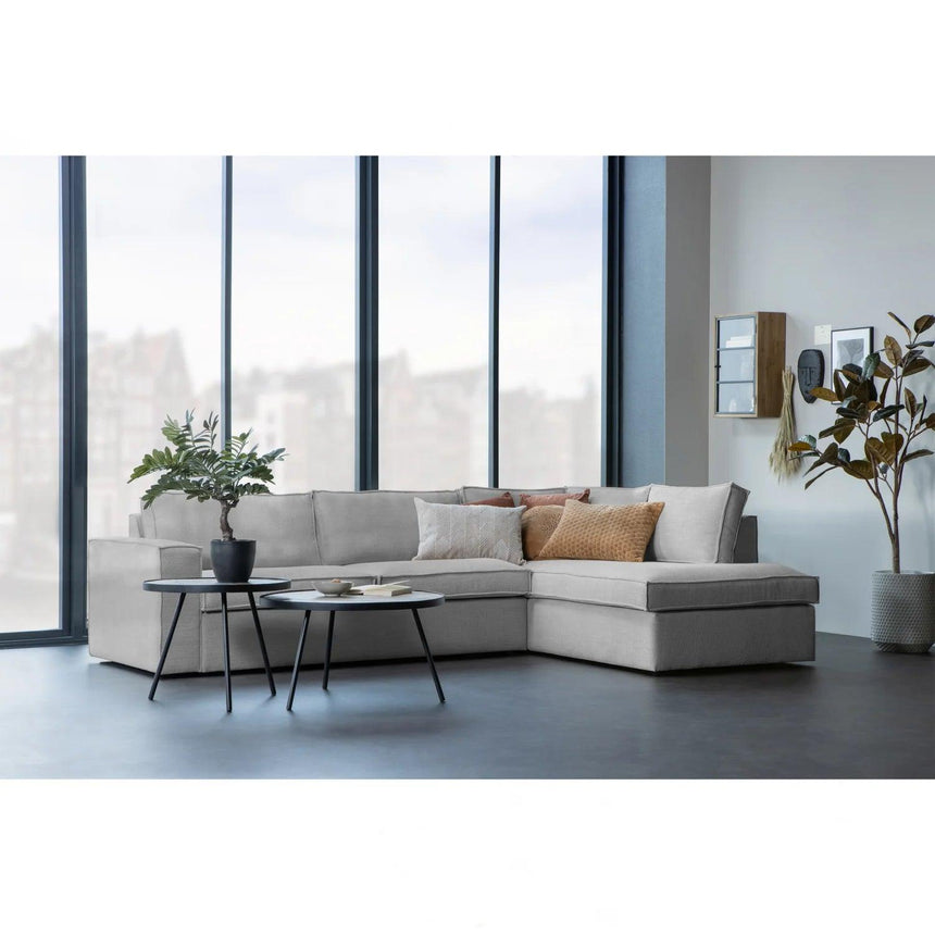 Freddie right-hand fabric corner sofa