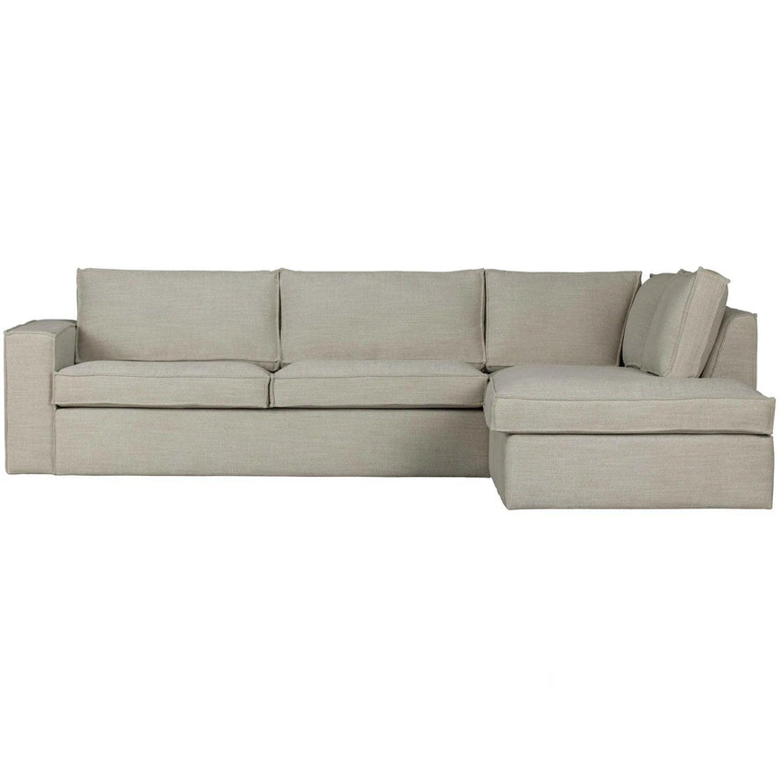 Freddie right-hand fabric corner sofa