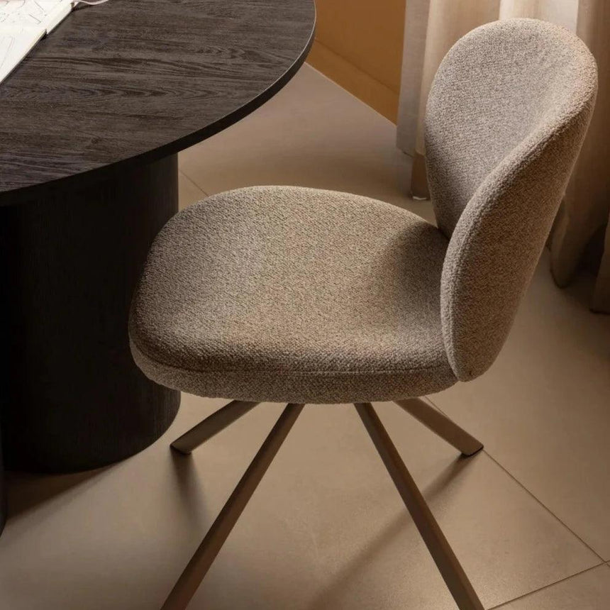 Femke buklé forgószék - Dutch Home