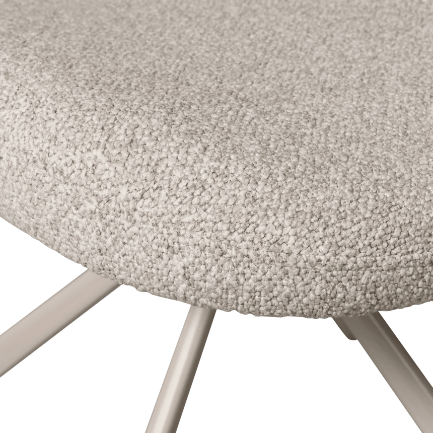 Femke buklé forgószék - Dutch Home