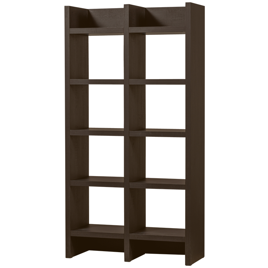 Timo wooden bookcase wide