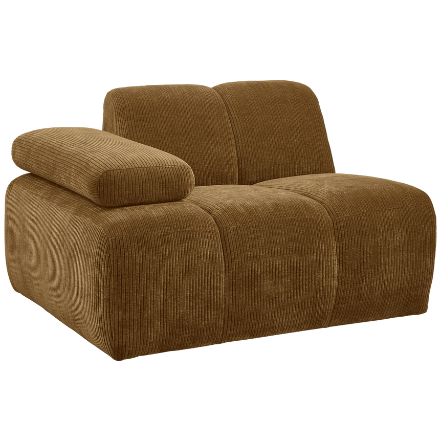 Mojo balos kordbársony 1 személyes kanapéelem