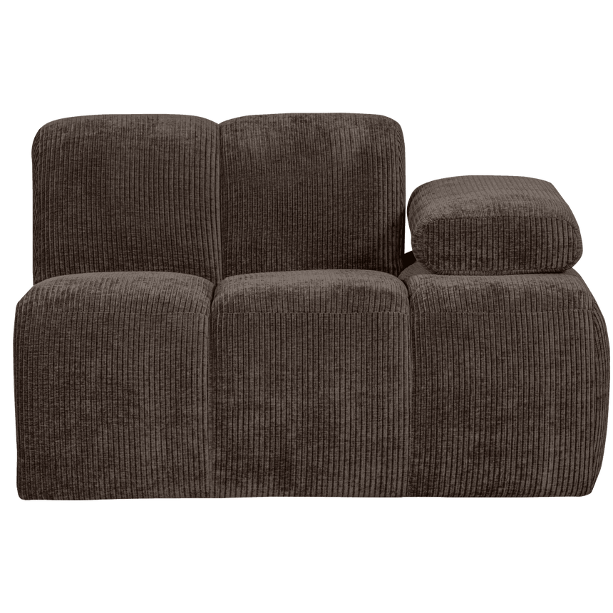 Mojo jobbos kordbársony 1 személyes kanapéelem