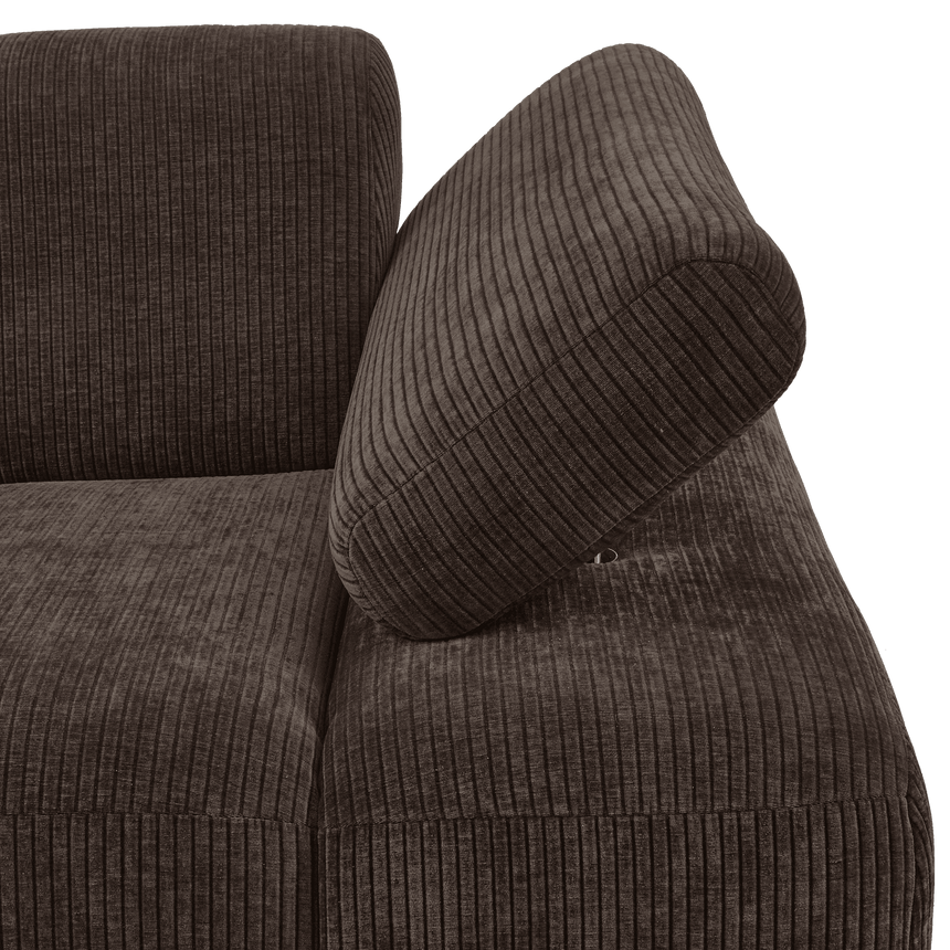 Mojo balos kordbársony 1 személyes kanapéelem