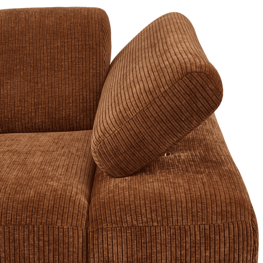 Mojo jobbos kordbársony 1 személyes kanapéelem