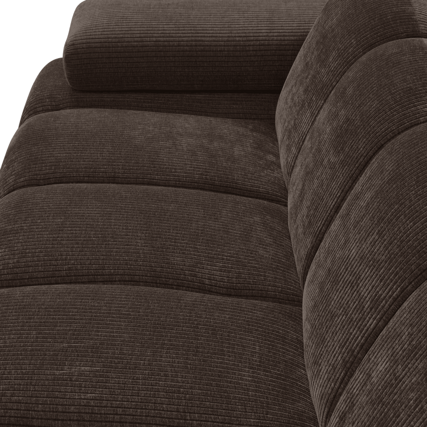 Mojo balos kordbársony 2 személyes kanapéelem