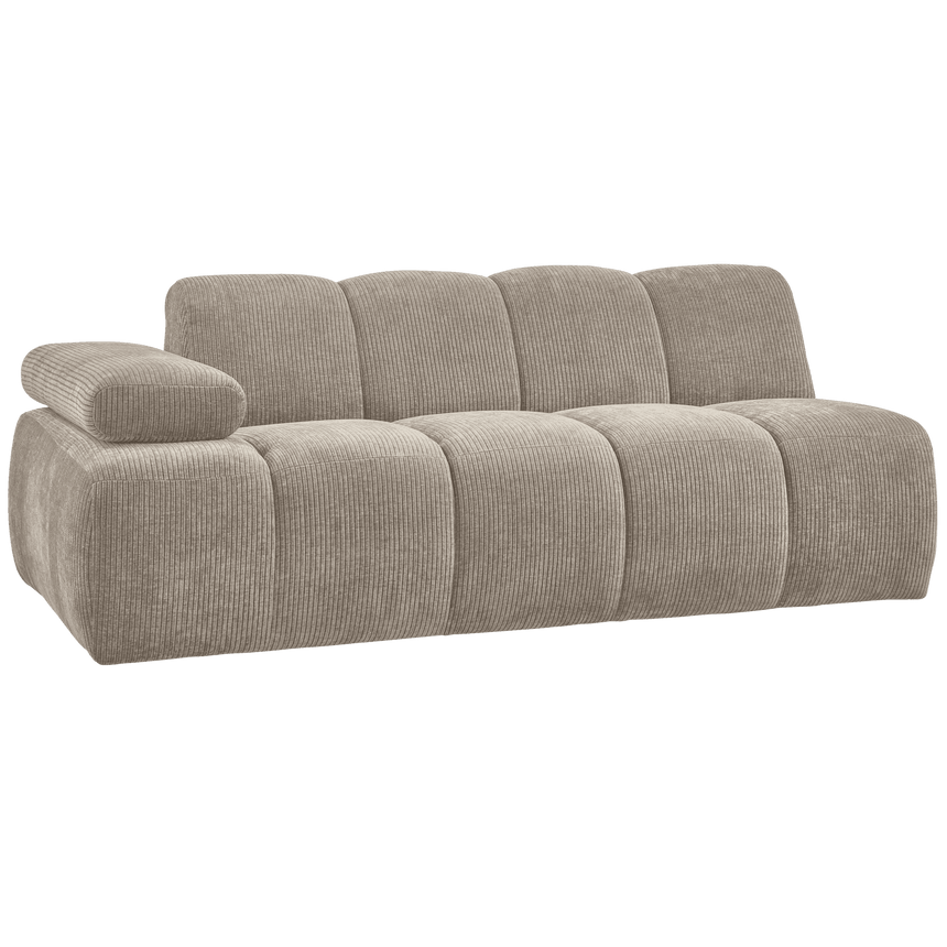 Mojo balos kordbársony 2 személyes kanapéelem