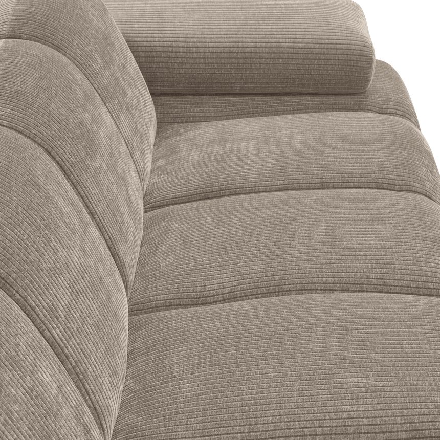 Mojo jobbos kordbársony 2 személyes kanapéelem