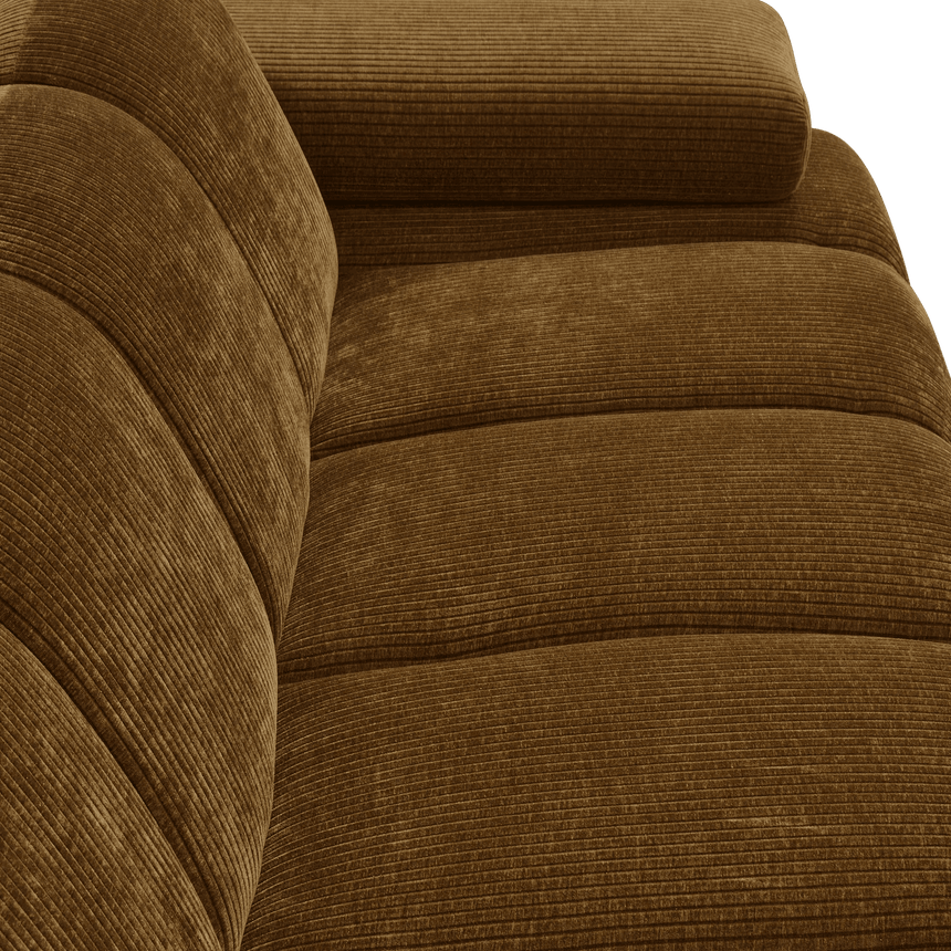 Mojo jobbos kordbársony 2 személyes kanapéelem