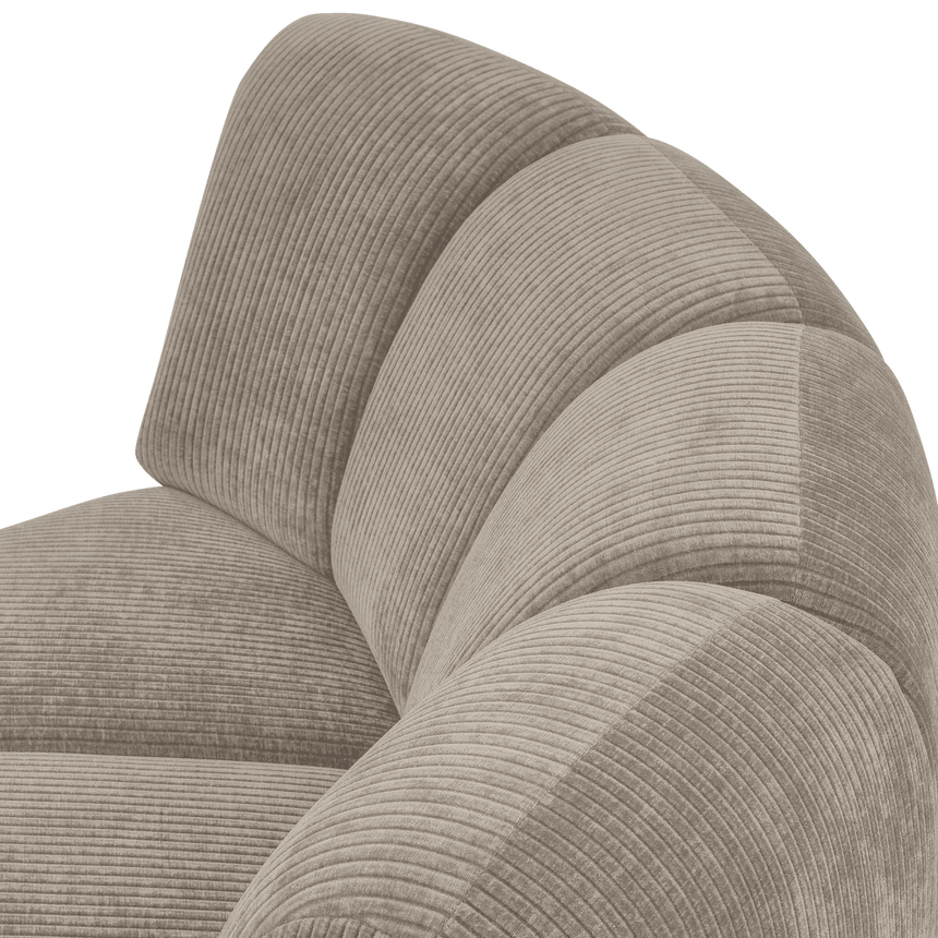 Mojo kordbársony kanapé sarokelem