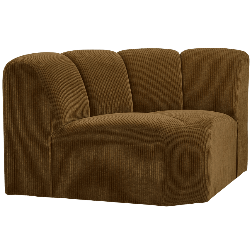 Mojo kordbársony kanapé sarokelem