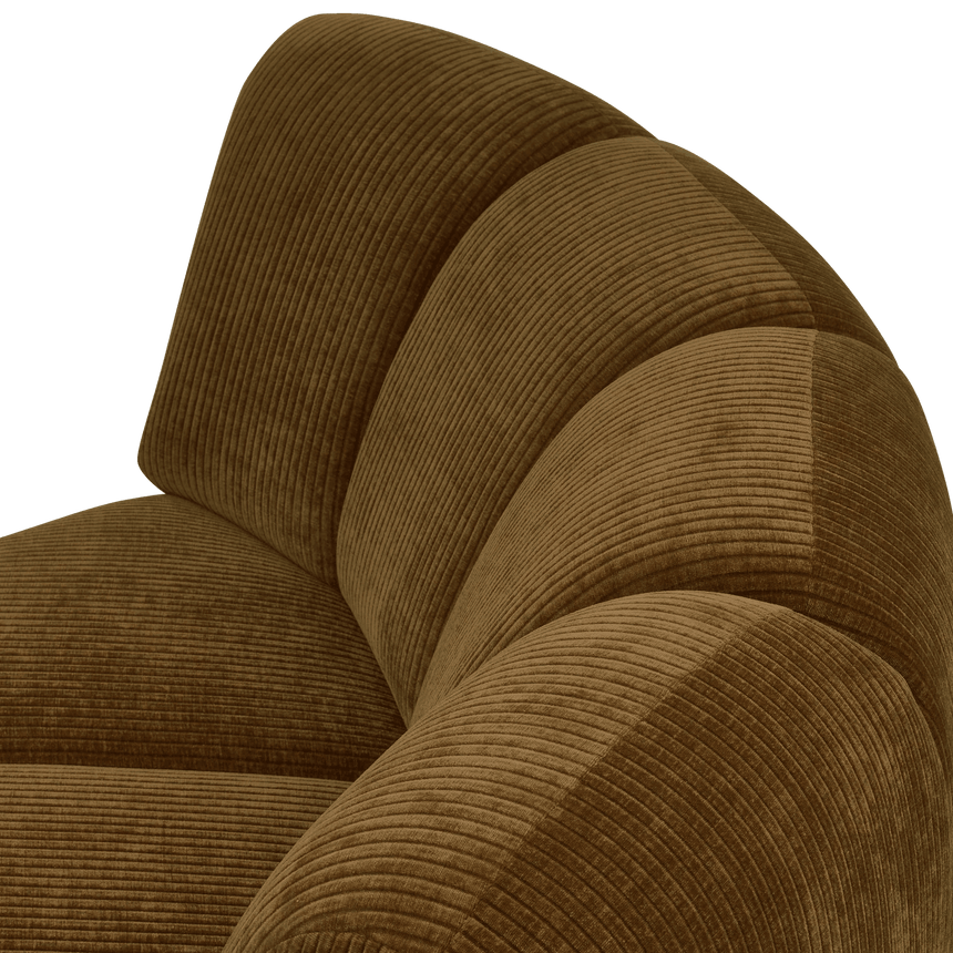 Mojo kordbársony kanapé sarokelem