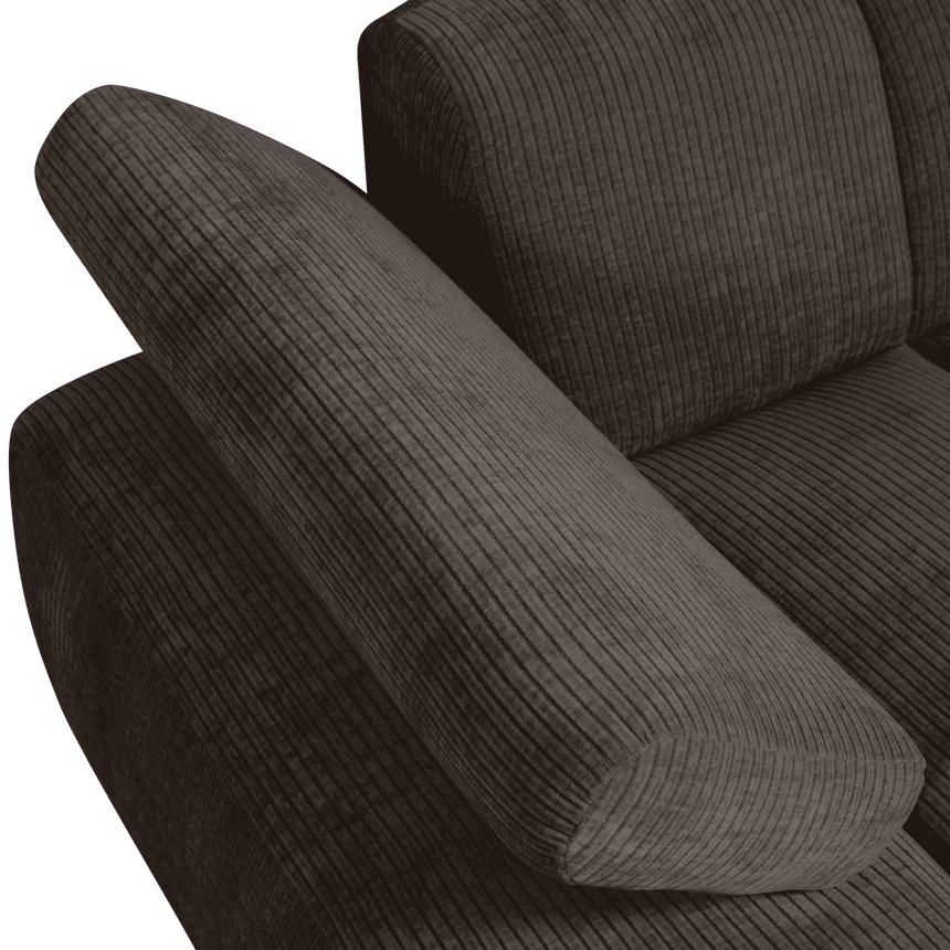 Mojo balos kordbársony hosszított sarokelem