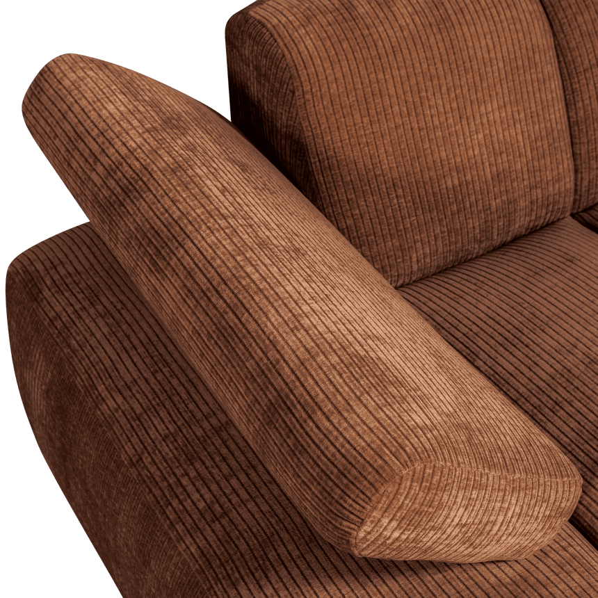 Mojo balos kordbársony hosszított sarokelem