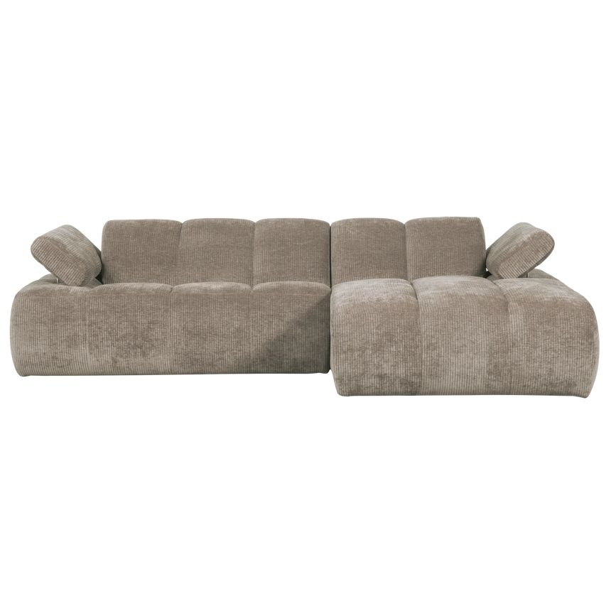 Mojo left-hand corduroy corner sofa