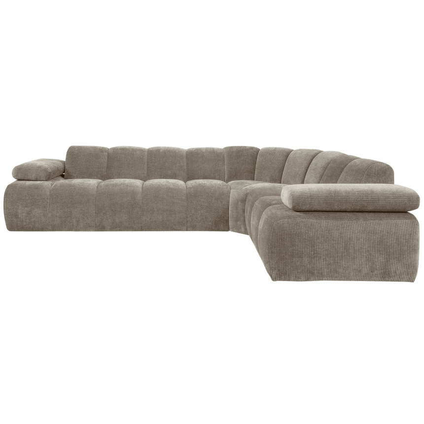 Mojo jobbos kordbársony sarokkanapé 252