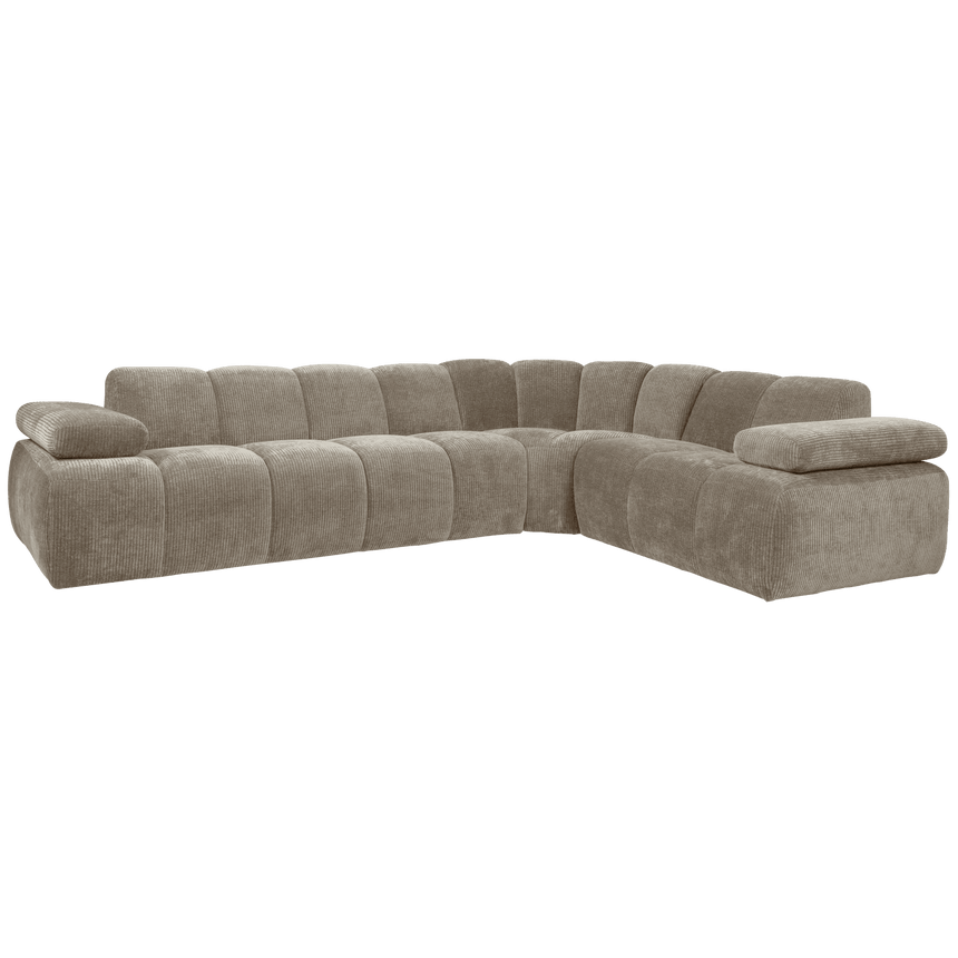 Mojo jobbos kordbársony sarokkanapé 252