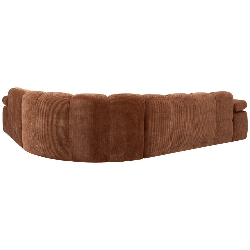 Mojo jobbos kordbársony sarokkanapé 252