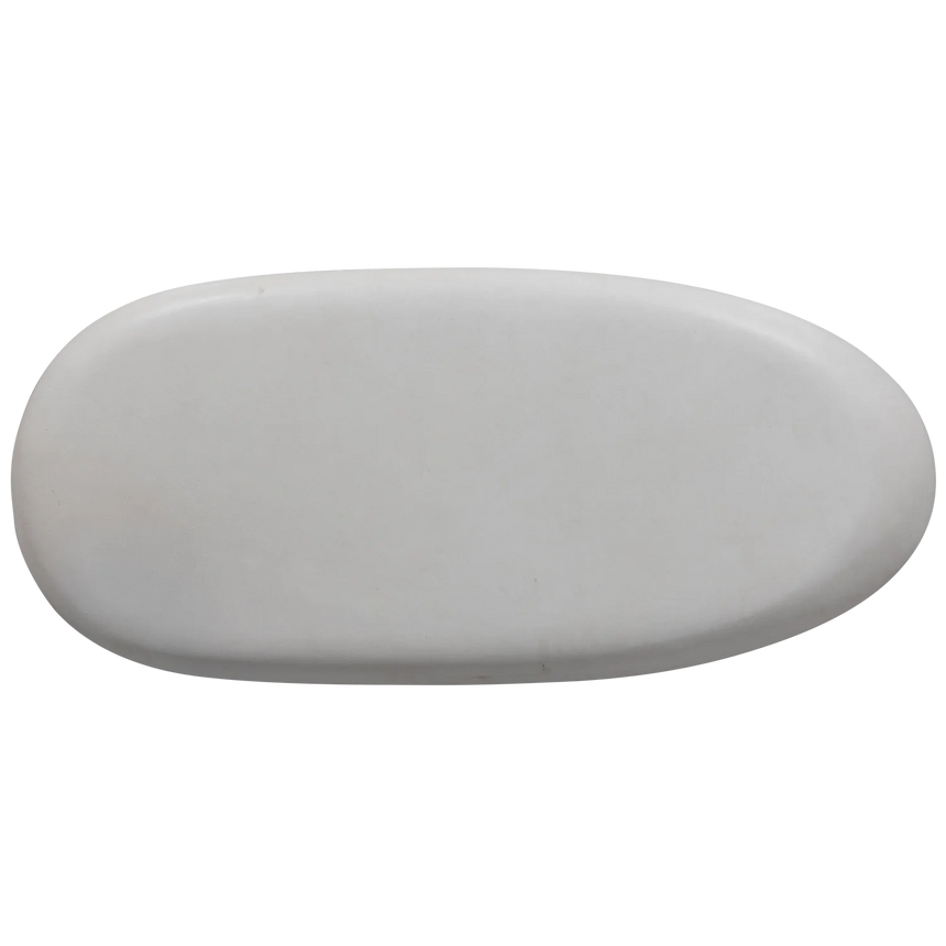 Pebble stone coffee table