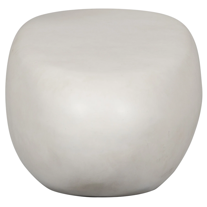 Pebble stone coffee table