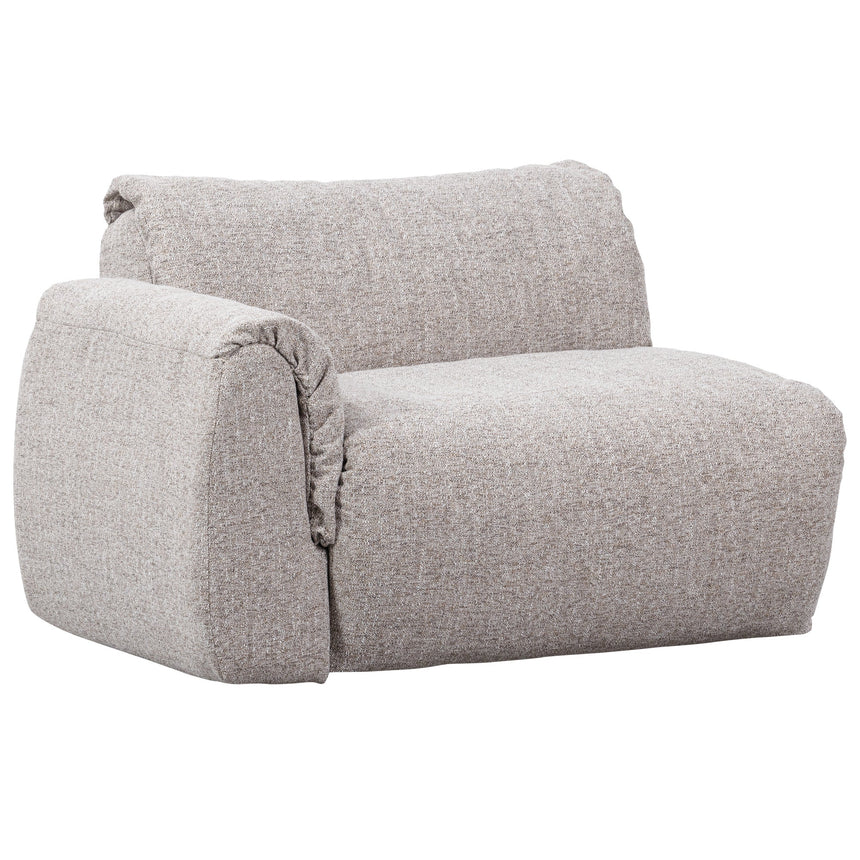Baggy 1 személyes kanapéelem bal karfával Natural Melange