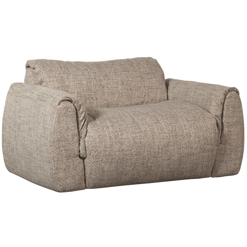 Baggy woven melange fotel