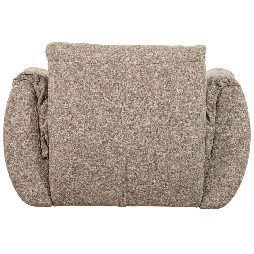 Baggy woven melange forgófotel